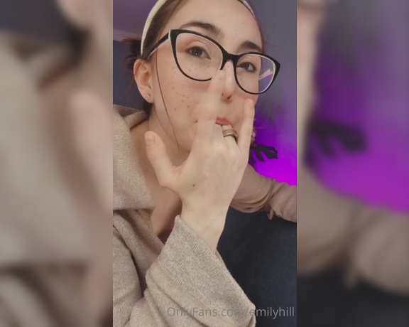 Emily Hill aka emilyhill OnlyFans - First cum of the day just wanted to make this so I could remember my dream haha hope you enjoy the