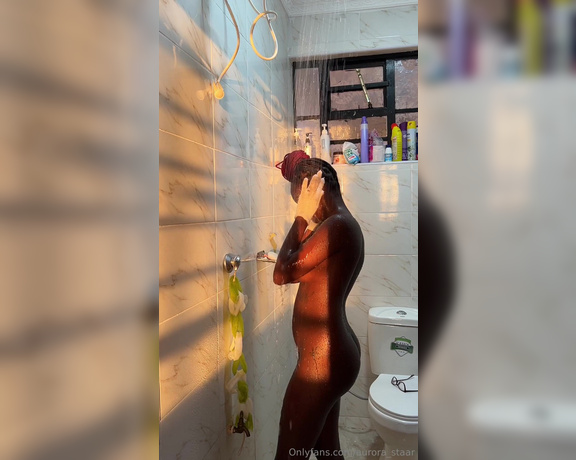 Aurora Staar aka aurora_staar OnlyFans - This video was really random Take a shower with