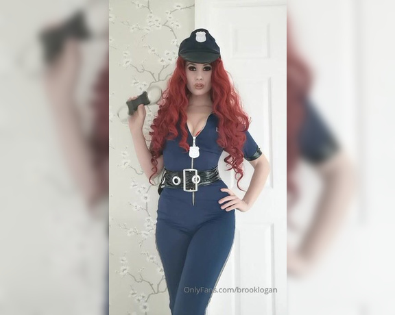 Brook Logan aka brooklogan OnlyFans - Naughty Kinky Stripping Cop