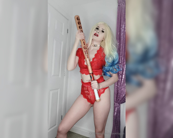 Brook Logan aka brooklogan OnlyFans - Oh Puddin Jerk It For Your Harley Quinn