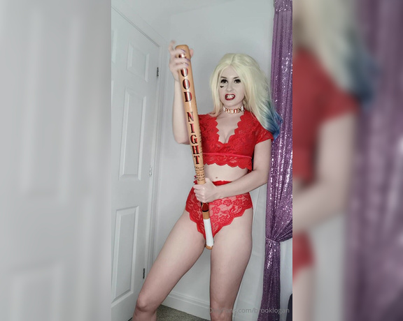 Brook Logan aka brooklogan OnlyFans - Oh Puddin Jerk It For Your Harley Quinn