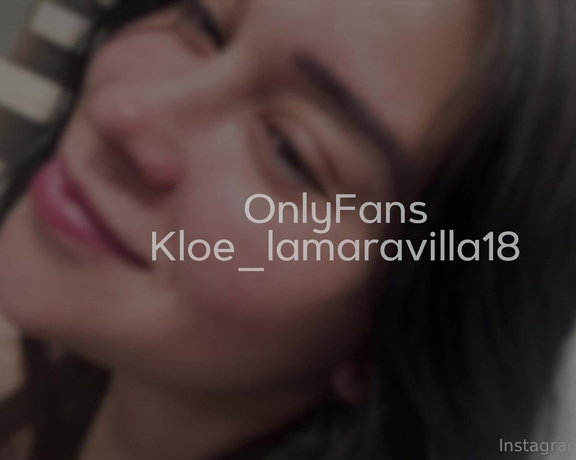 Kloe La Maravilla aka kloe_lamaravilla18 OnlyFans Video 610