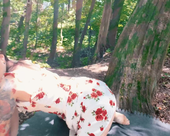 Misha Cross aka xmishacrossx OnlyFans - Brand new forest solo Bringing summer back with this new never before published video Check your
