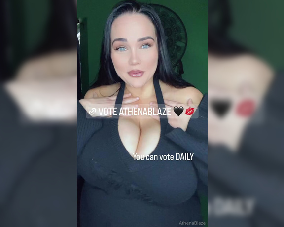 AthenaBlaze aka athenablaze OnlyFans - Httpsavncomawardsvotingfavorite bbw performer#athena blaze