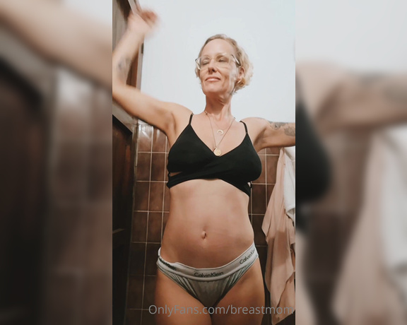 Breast Mom aka breastmom OnlyFans - Shower time