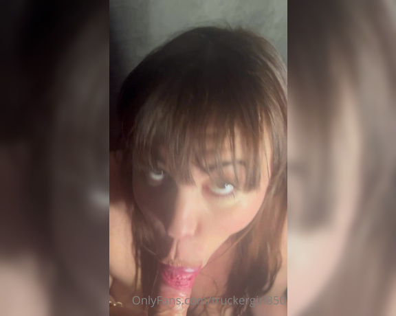 TruckerGirl850 aka truckergirl850 OnlyFans - Happy Friday boys! Here is your winning video of the week with 50 votes Blowjob Swallow! I mean