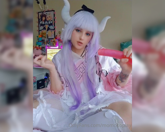 Momokoplay - Full vdeo kanna kamui cosplay QJ (18.11.2021)