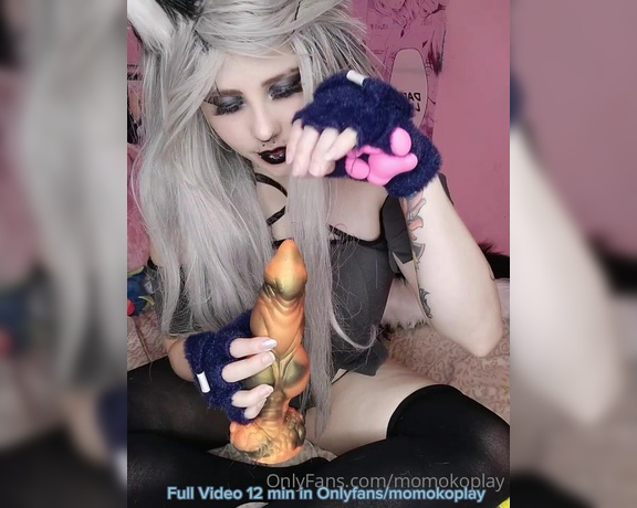 Momokoplay - Loona cosplay video thank you so much for being here with me Im very happy and horny when I get y o (01.05.2023)