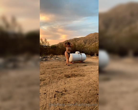 Harlot Quinn aka harlotquinn OnlyFans - I’m gonna post another video of me taking a walk in the desert here’s a lil teaser