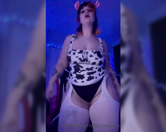 Harlot Quinn aka harlotquinn OnlyFans - A wild Cow cutie appears again, who’s gonna brand this fat ass