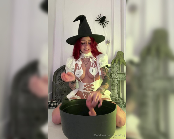 Babyfooji aka babyfooji OnlyFans - Witch needs a new broom to ride 12mins)