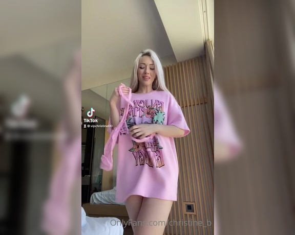 Christine Bright aka bright OnlyFans - Ohhhh I love this Tiktok trend so much and you Adult version for you baby