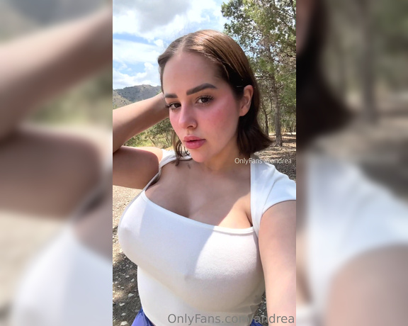 Andrea aka andrea OnlyFans - I need a hiking partner Everyone I know gets bored after 10 minutes and wants to go home I me 1
