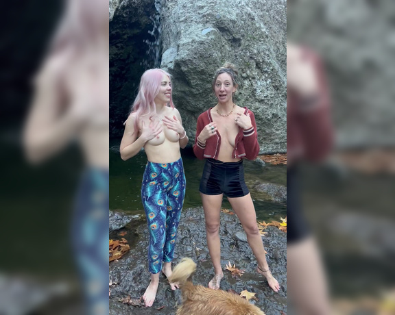 Steph in Space aka stephinspace OnlyFans - Waterfall Cold Dip w @fitchickrae Most often than not, I’m the crazy one of the crew suggesting