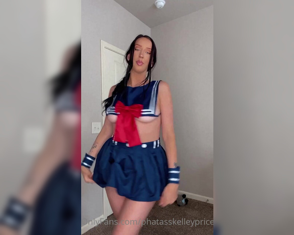 Kelley Price aka phatasskelleyprice OnlyFans - Sailor Moon cosplay I looked so cute with this little skirt and even better on my knees with 3