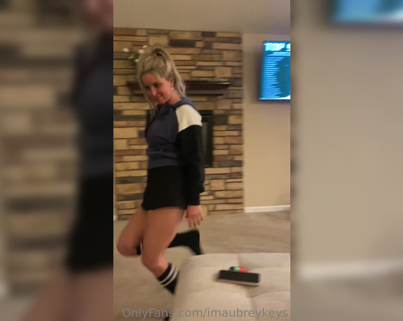 Imaubreykeys aka imaubreykeys OnlyFans - Posting on here! Instagram and TikTok both took this video down! I guess the Ass slap was too much