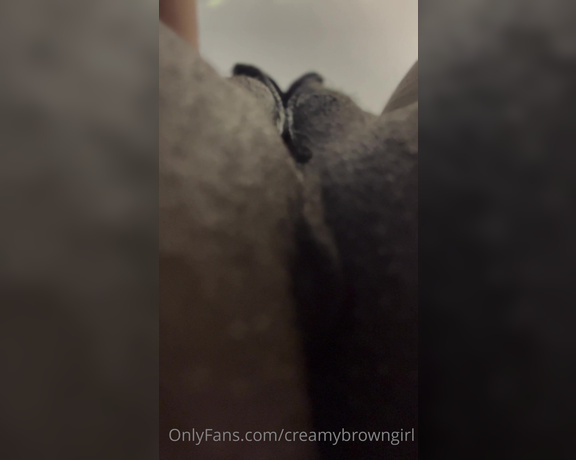 CreamyBrownGirl aka creamybrowngirl OnlyFans - Anyone interested in a longer version havent filmed more yet but I loved how this footage turned
