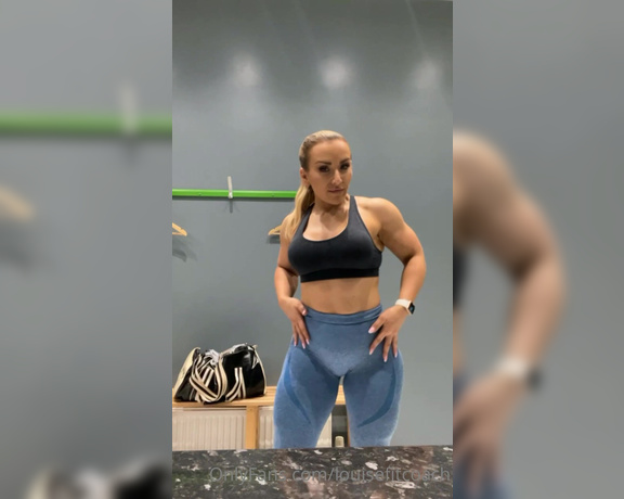 LouiseFitcoach aka louisefitcoach OnlyFans - Had a request for a vid in gym clothes lol… so here’s Part 1 of the VIP treatment from the gym chang