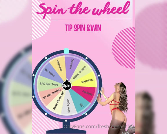 Freshmenashley - Babe, every roll or spin will be a sure win, choose your game and ill do it for you the hottest wa wQ (26.04.2023)