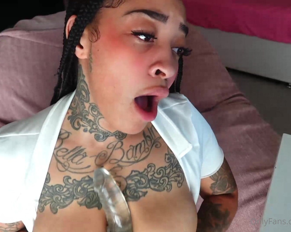 Cece Thicc aka cecethicc_x OnlyFans - Can I slide your hard cock between my tits