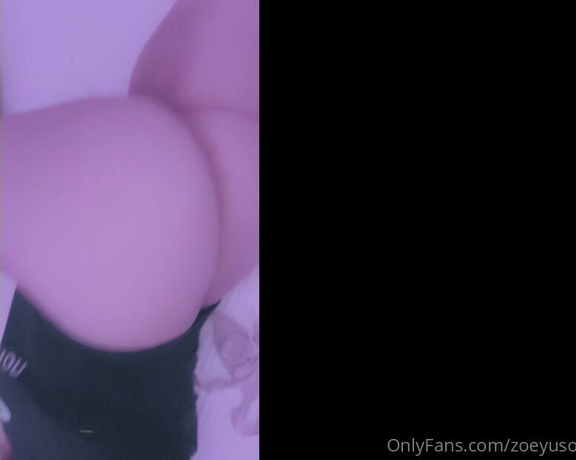 Zoey Uso aka zoeyuso OnlyFans - Snapchat babe playing with her pretty pink pussy and shaking her ass for you 3