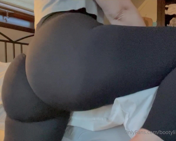 Gianna J aka giannajofficial OnlyFans - I started out just wanting my ass spanked through my leggings but somehow…um…ended up figuring out