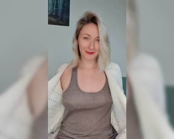 Adorable_alice aka adorable_alice OnlyFans - I hope you dont mind I put lipstick