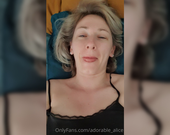 Adorable_alice aka adorable_alice OnlyFans - Post orgasm glow morning