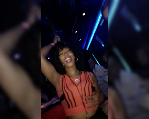 Misty Stone aka mistystone OnlyFans - Video PornStar Caravan How many Porn stars can u spot on the party bus