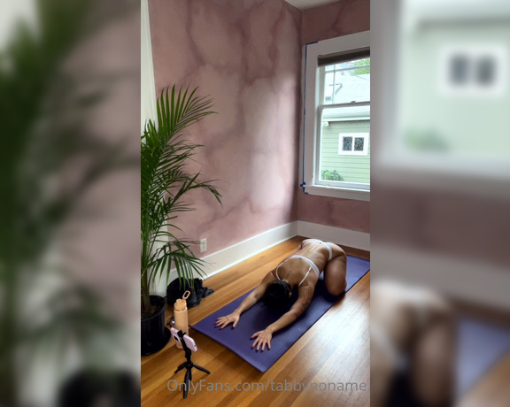 TabbyNoName aka tabbynoname OnlyFans - Its been a while since Ive done yoga, but its something my body has been missing,