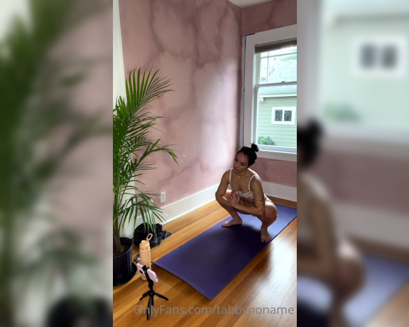 TabbyNoName aka tabbynoname OnlyFans - Its been a while since Ive done yoga, but its something my body has been missing,