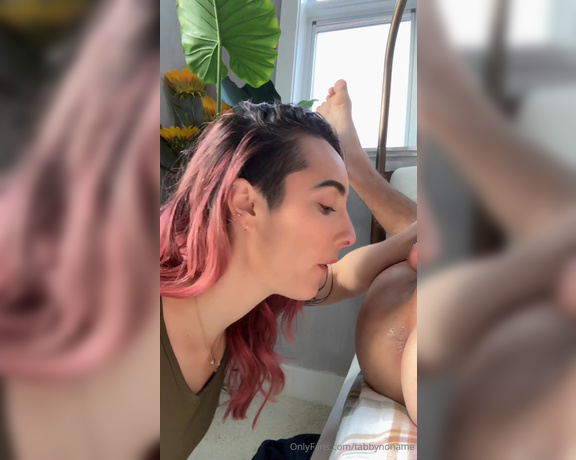TabbyNoName aka tabbynoname OnlyFans - I love licking and tongue fucking NoNames hole so much theres something so intimate and