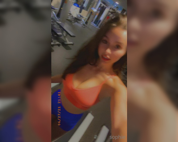 Sophie Mudd aka sophiemudd OnlyFans - Late night gymmmm