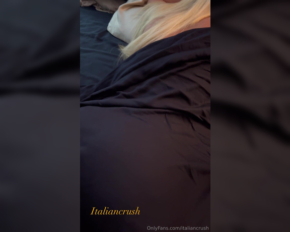 ItalianCrush aka italiancrush OnlyFans - Oh…the anticipation!!!! What would you do next