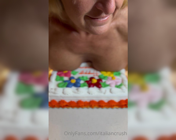 ItalianCrush aka italiancrush OnlyFans - Celebrated my First Year Anniversary here on OnlyFans! Enjoy the show!!