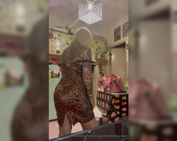 Coco Bimbodoll Amsterdam aka cocobimbodollamsterdam OnlyFans - Leopard baby