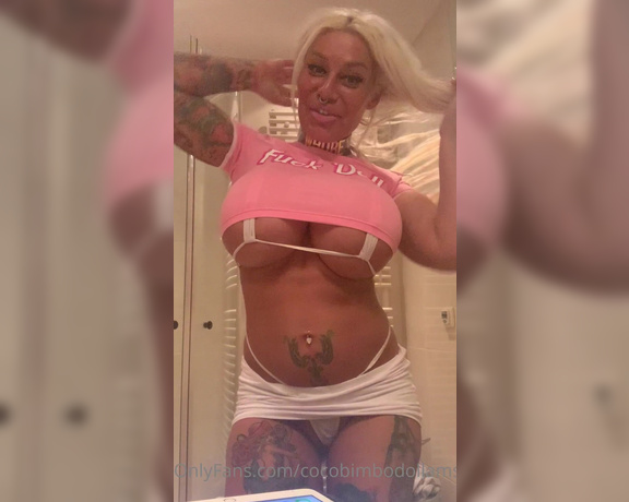 Coco Bimbodoll Amsterdam aka cocobimbodollamsterdam OnlyFans - Fuck doll top after request if you want to see a custom video full length