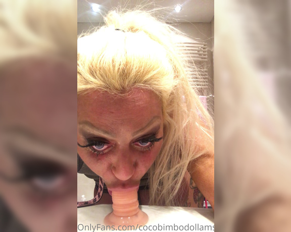 Coco Bimbodoll Amsterdam aka cocobimbodollamsterdam OnlyFans - Deep girl try deeper