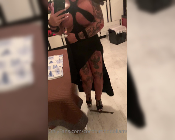 Coco Bimbodoll Amsterdam aka cocobimbodollamsterdam OnlyFans - Black is sexy