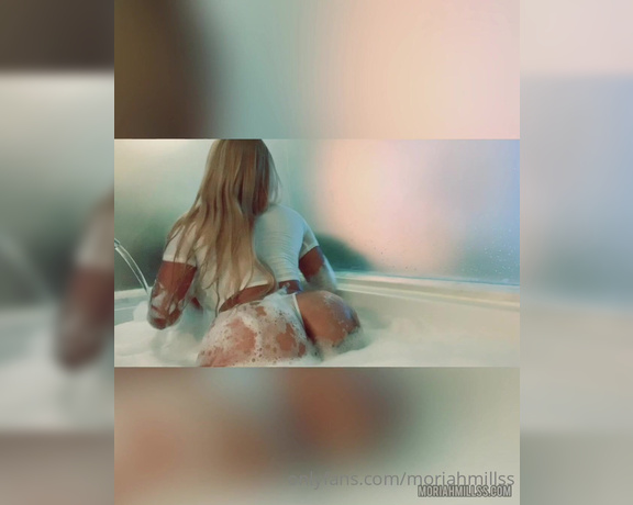 Moriah Mills aka moriahmillss OnlyFans - Bath booty miss