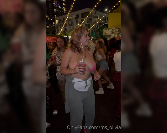Ms_Olivia aka ms_olivia OnlyFans - It’s actually hard to find a spot at a party to flash your boobs!!