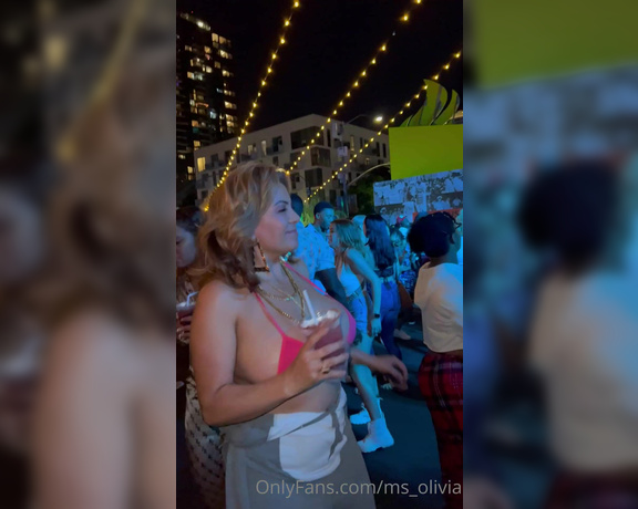 Ms_Olivia aka ms_olivia OnlyFans - It’s actually hard to find a spot at a party to flash your boobs!!