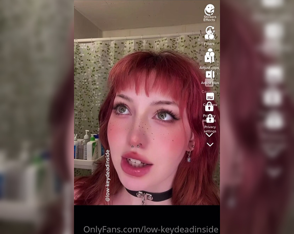 Lowkeydeadinside aka low-keydeadinside OnlyFans Video 7947