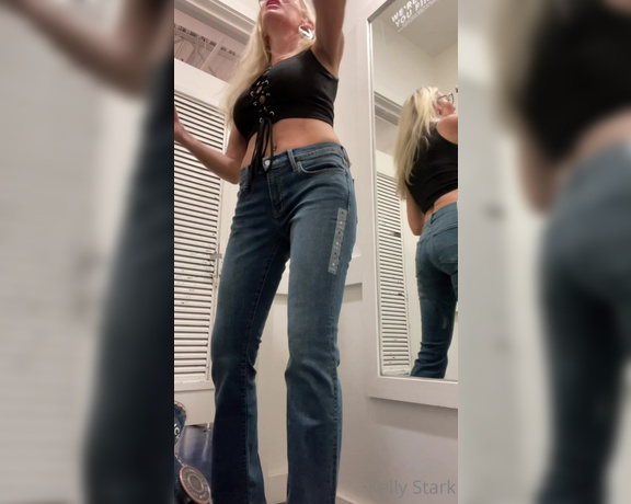 Kelly Stark aka thesoberk OnlyFans - Join me in the fitting room