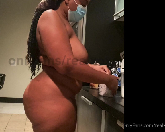 Realxoxo aka realxoxo OnlyFans - Request morning routine in kitchen extended