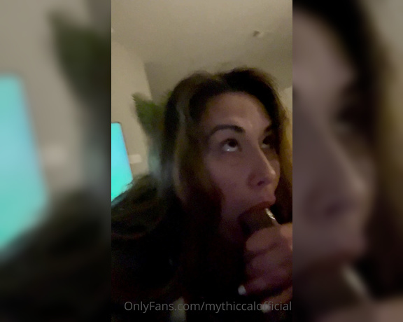Mythiccal aka mythiccal OnlyFans - Tip $7 for the full version with my BBC sneaky link @inyourfavoritethroat