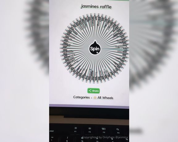 Jasminx aka jasminx OnlyFans - Finally announcing my raffle winners!! sorry it took me a while, entering everyone’s names was super