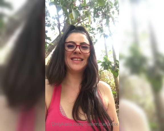 Claudia Valenzuela aka cvalenzuelaxxx OnlyFans - Im so horny , I masterbating in park Watch my video  Can you join