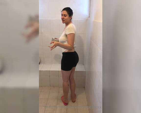 Claudia Valenzuela aka cvalenzuelaxxx OnlyFans - New video mommy shower video part 1