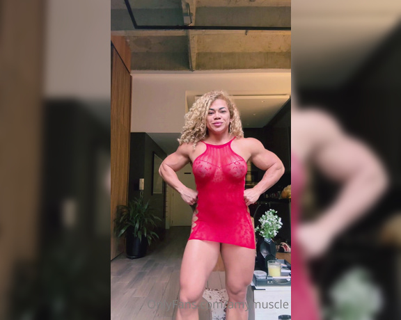 Amy Muscle aka amymuscle OnlyFans - Just trying to keep your hard…